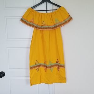 CRAFTS DRESS YELLOW